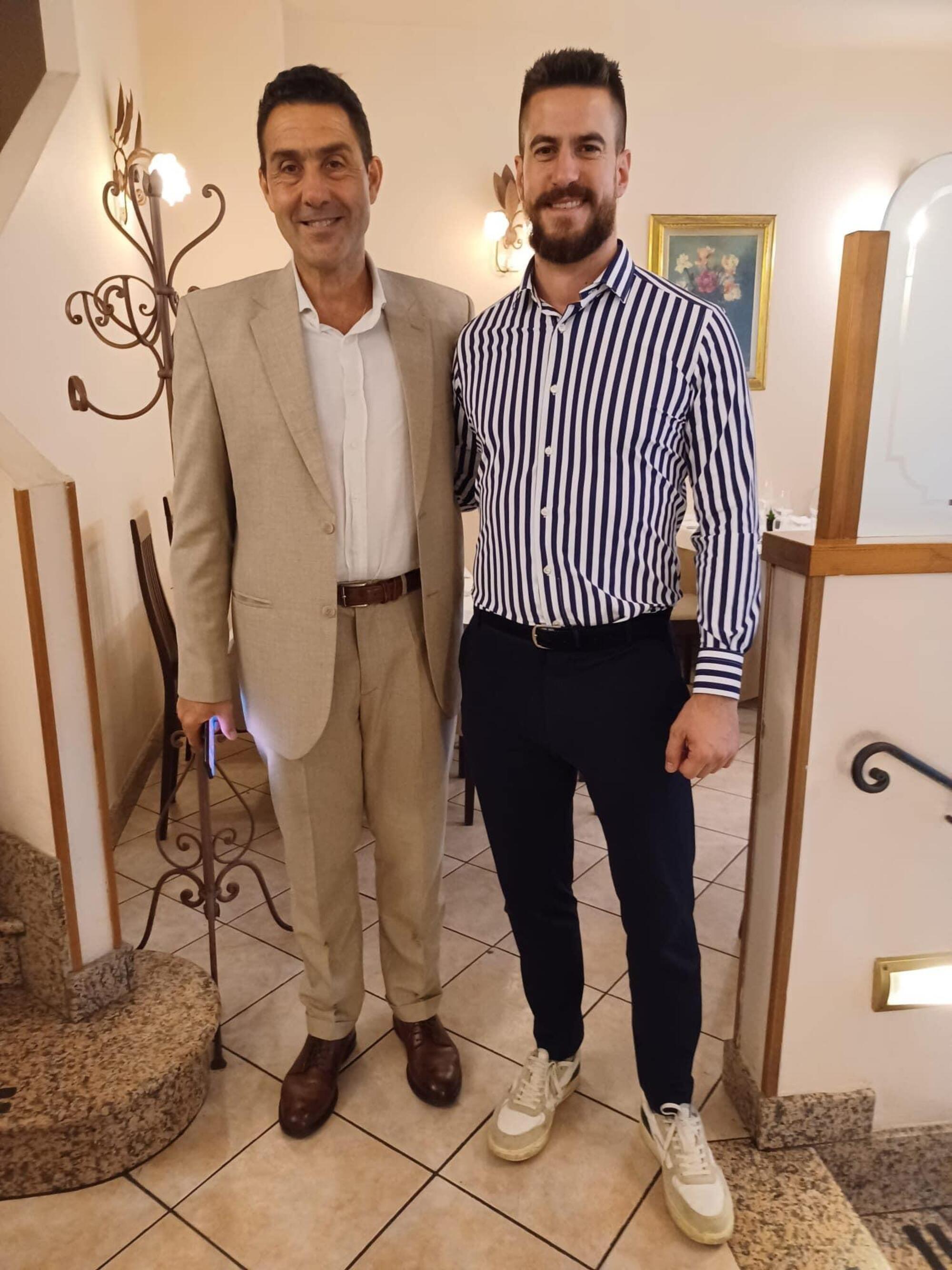 Stefano Bargi con Roberto Vannacci