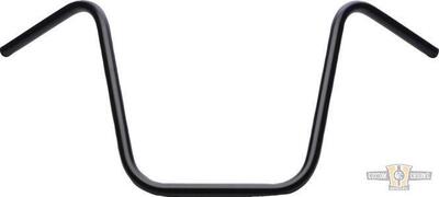 Manubrio Ape Hanger 1&quot; alto 16&quot; nero senza fossett Santee