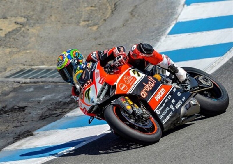  La SBK sul cavatappi di Laguna Seca