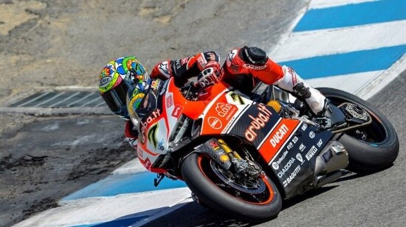  La SBK sul cavatappi di Laguna Seca