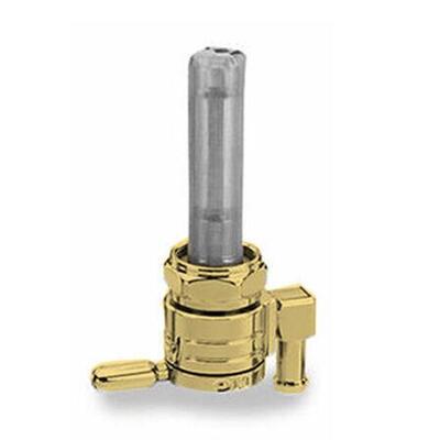 Rubinetto benzina Golan in OTTONE Click-Slick 22mm 