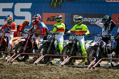 Triumph all'AMA PRO Motocross; debutto positivo per Swoll e Savatgy 