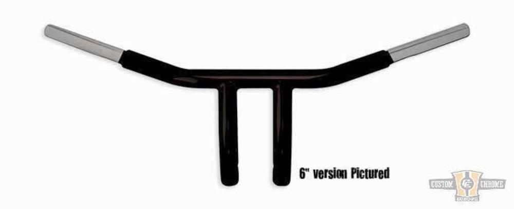 Manubrio T Bar pullback 1-1/4" alto 8" alto 8" Lar 