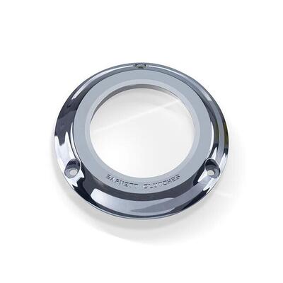 Coperchio frizione derby cover Barnett cromato per