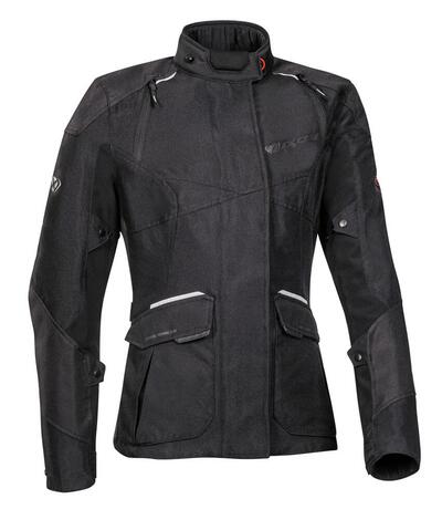 Giacca moto donna Ixon BALDER LADY 3 strati Nero