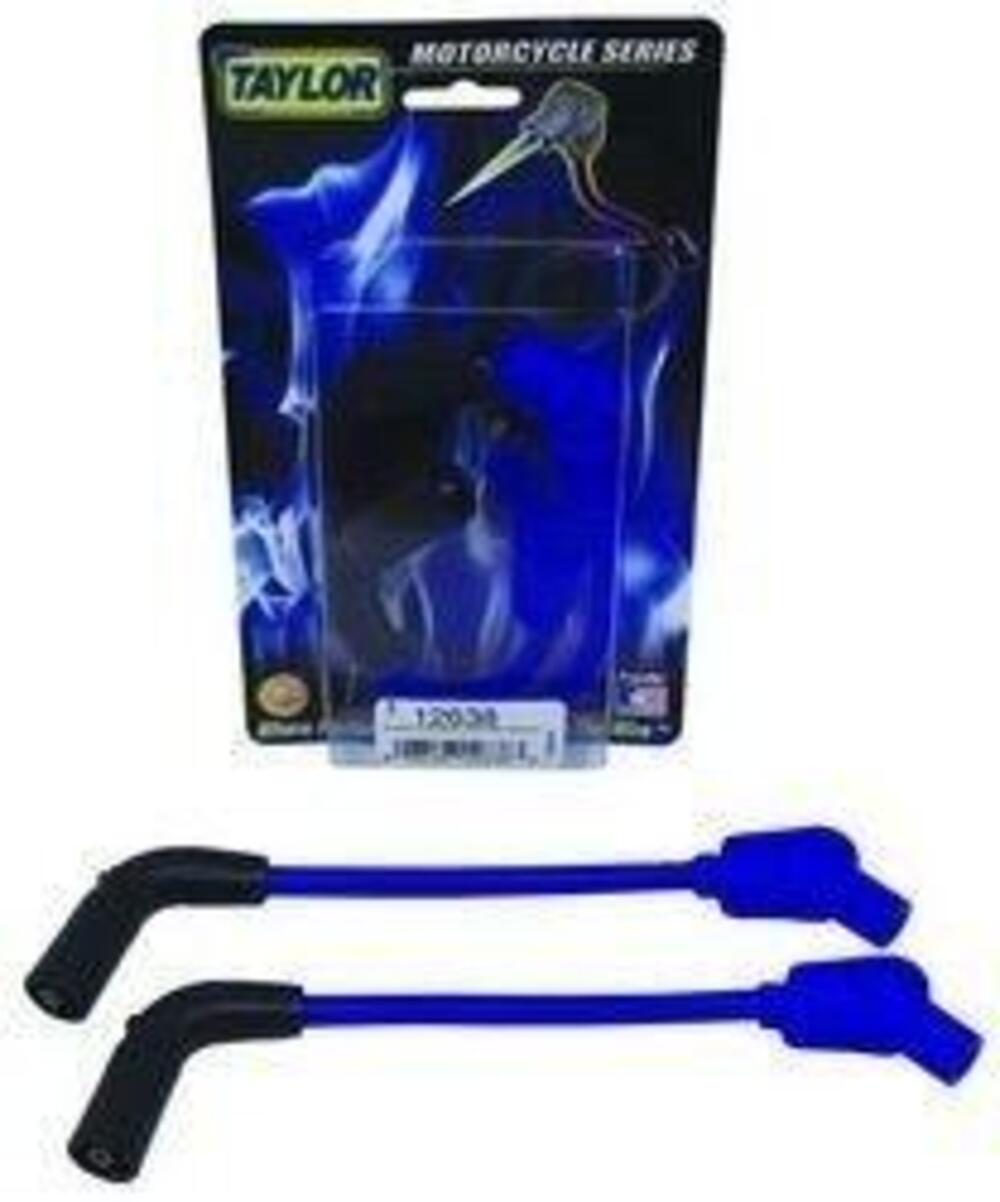 Cavi candele blu 8mm - pari lunghezza 20 cm per Ro 