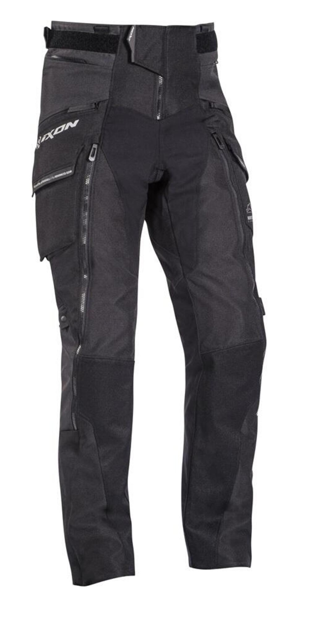 Pantaloni moto Ixon RAGNAR 3 strati Nero Antracite