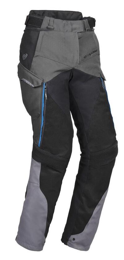 Pantaloni moto donna Ixon Eddas PT L 3 strati gri