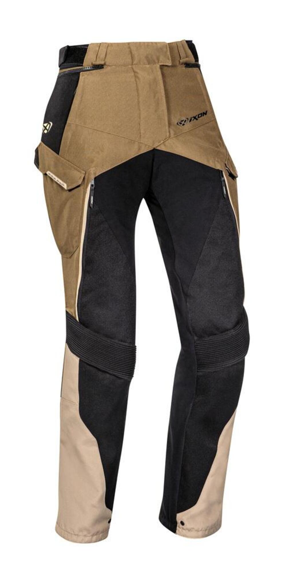 Pantaloni moto donna Ixon EDDAS LADY Sabbia Marro