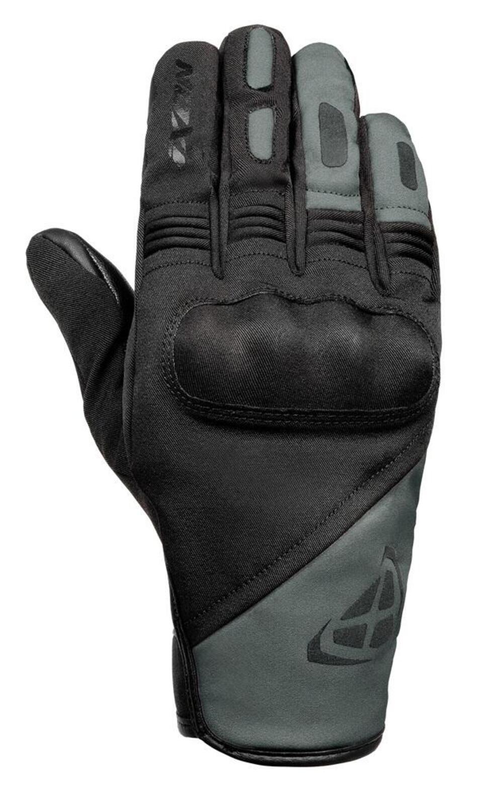 Guanti moto invernali Ixon PRO OSLO Nero Kaki