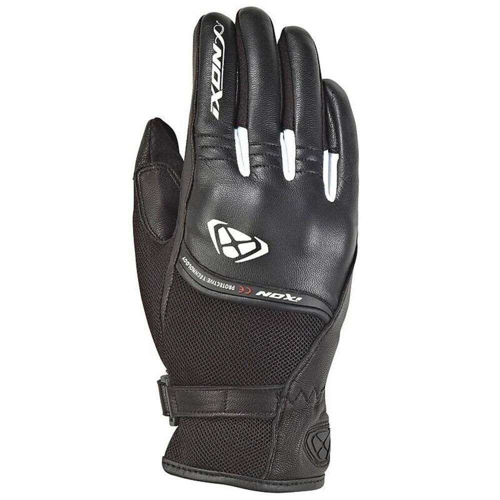 Guanti moto pelle e tessuto estivi Ixon RS SHINE 2