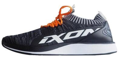 Scarpe moto Ixon PADDOCK Nero Antracite Bianco Ara