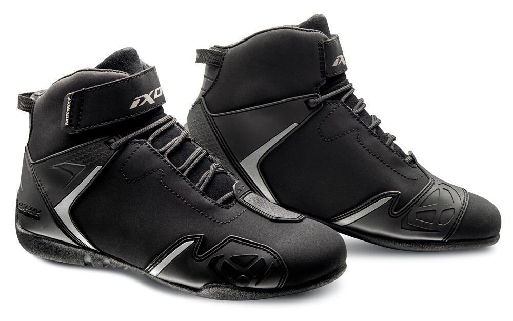 Scarpe moto donna Ixon GAMBLER WP LADY Nero Argent