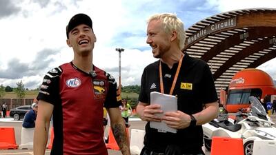 MotoGP 2024. GP d'Italia. Tony Arbolino, re della pioggia: "Sistemo la qualifica e torno davanti in Moto2" [VIDEO]
