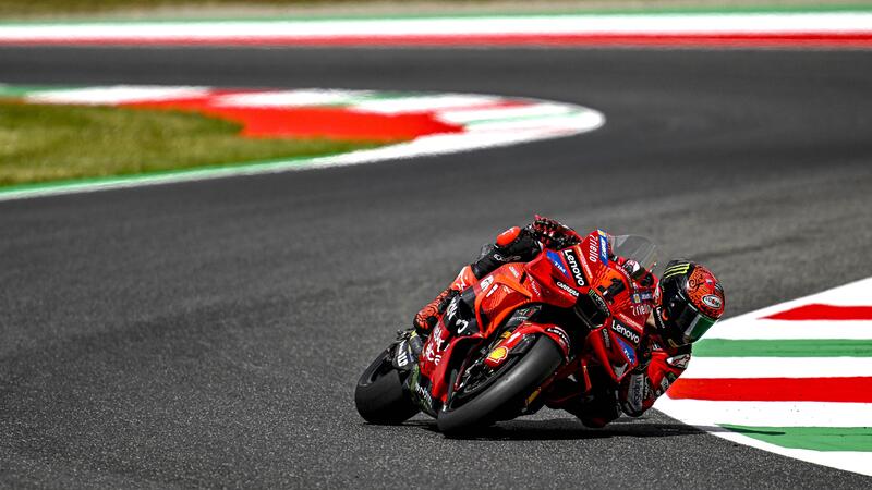 MotoGP 2024. GP d&#039;Italia. Pre-qualifiche: Pecco Bagnaia primo, poi Alex Rins (!) e Pedro Acosta! Nei dieci gli altri due [RISULTATI]