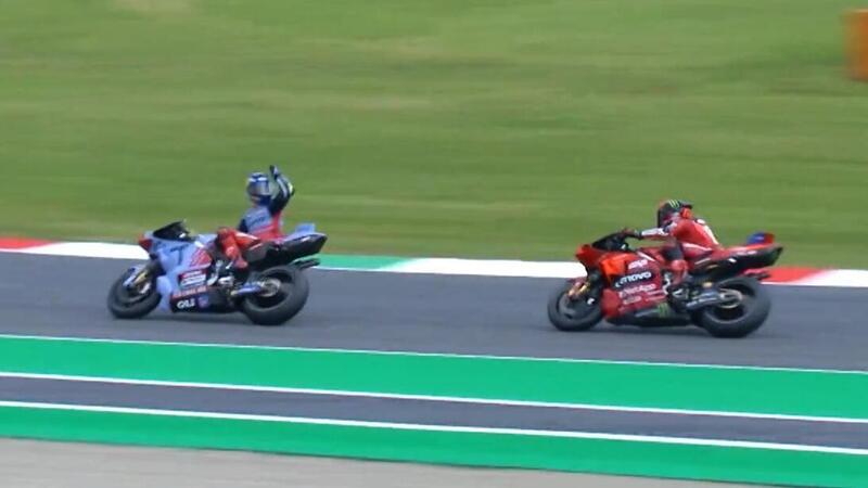 MotoGP 2024. GP d&#039;Italia. Alex Marquez manda a quel paese Pecco Bagnaia, la versione dei due piloti [VIDEO]