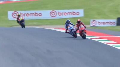MotoGP 2024. GP d'Italia. Pecco Bagnaia penalizzato di tre posizioni in griglia per aver ostacolato Alex Marquez nelle pre-qualifiche [VIDEO]