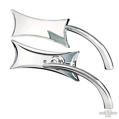 Specchietto Ness Tech Quattro punte destro cromo Arlen Ness
