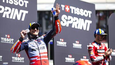 MotoGP 2024. GP d'Italia. Marc Marquez: "Abbonato al secondo posto. I fischi? Sono diminuiti, essere su una Ducati aiuta"