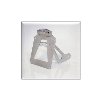 Portatarga italiana laterale universale Gray India 