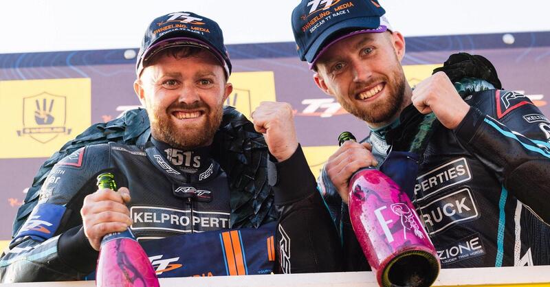 Tourist Trophy 2024: Sidecar, la prima vittoria dei fratelli Crowe!