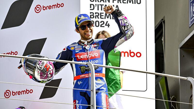 MotoGP 2024. GP d&#039;Italia. Enea Bastianini: &quot;Nell&#039;ultimo giro ho danzato con la moto&quot;. Sul 2024: &quot;Errori miei e del team&quot;