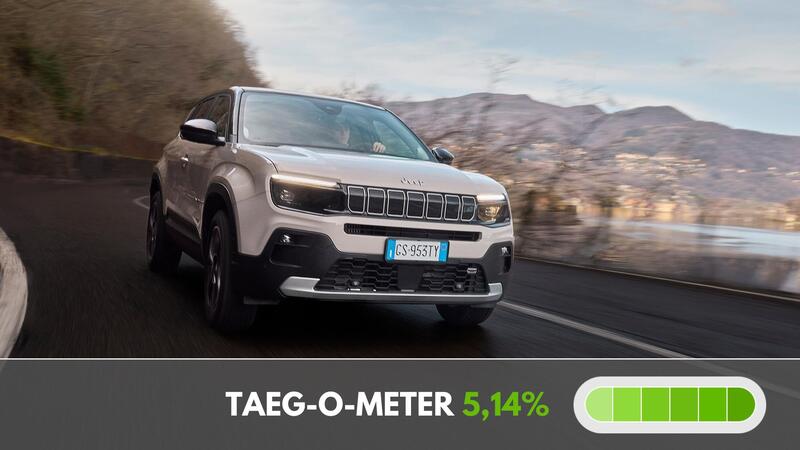 Jeep Avenger per tre anni a 149 euro al mese. E l&#039;elettrico &egrave; senza anticipo