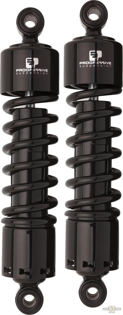 Ammortizzatori 13" neri Progressive Suspension 412