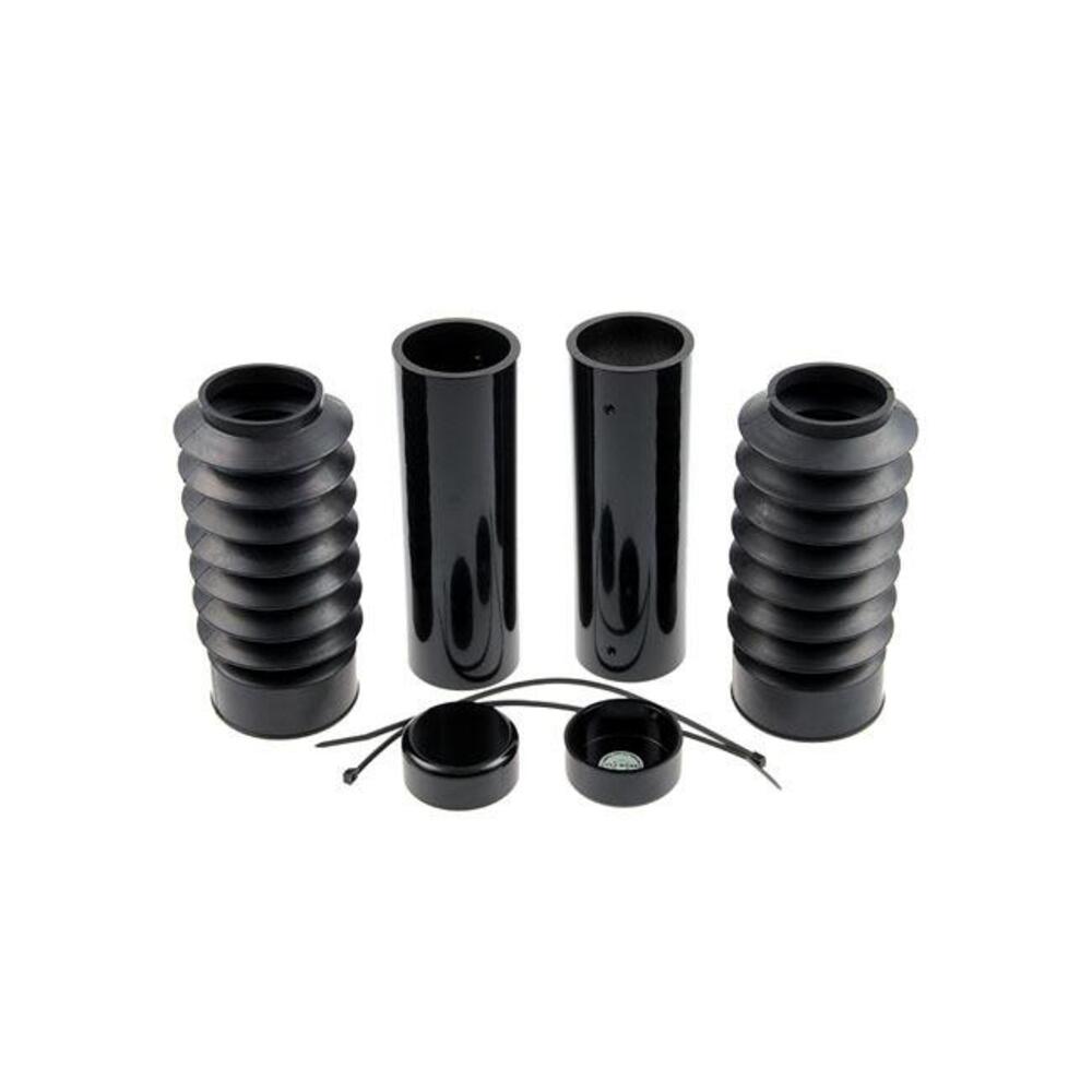 Kit completo Copri Forcelle 49 mm neri lucidi Per 