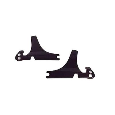 Piastre nere per schienalino Sissy Bar rimovibile 