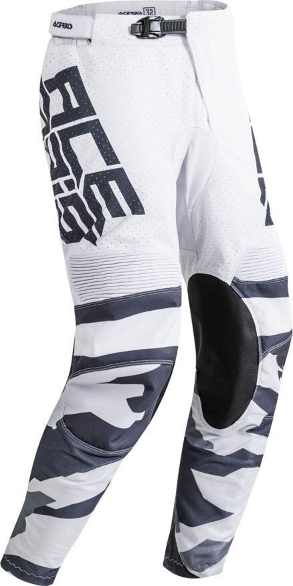 Pantaloni cross Acerbis MX Helios Vented Grigio Bi