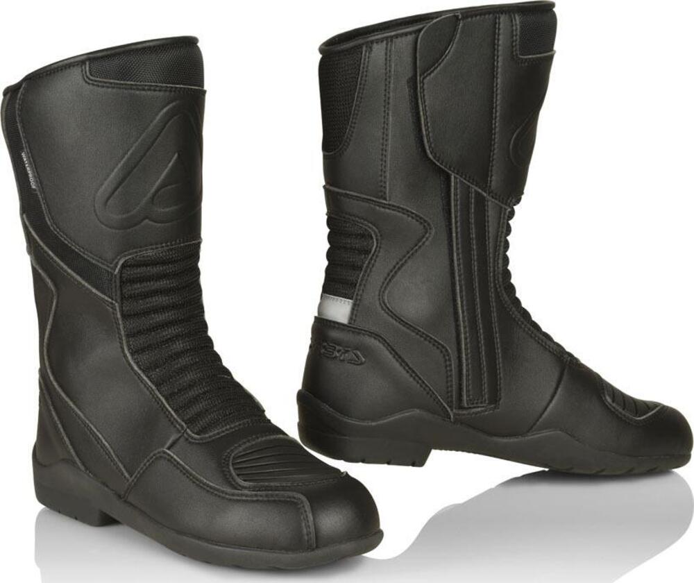 Stivali moto touring Acerbis ASFALT Nero