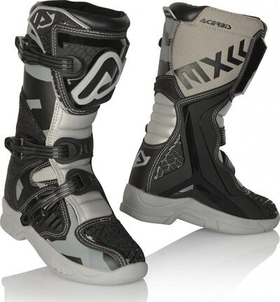 Stivali cross bambino Acerbis X-Team Kid Nero Grig
