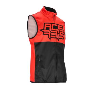 Gilet cross Acerbis SOFTSHELL LINEAR Nero Rosso