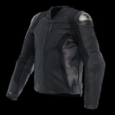 Giacca moto pelle Dainese AVRO 5 Nero Antracite