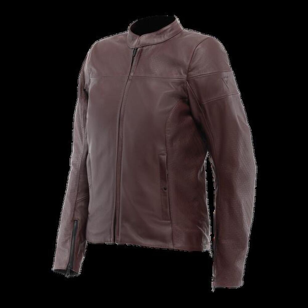 Giacca moto pelle donna Dainese ITINERE WMN Bordea