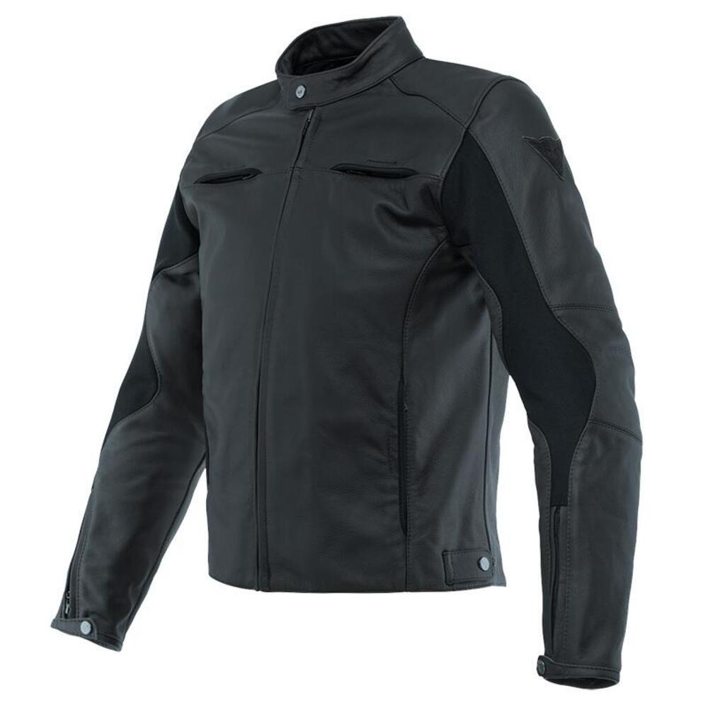 Giacca moto Pelle Dainese Razon 2 Nero