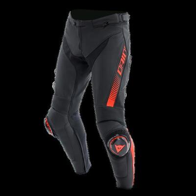 Pantaloni moto pelle Dainese SUPER SPEED Nero Ross