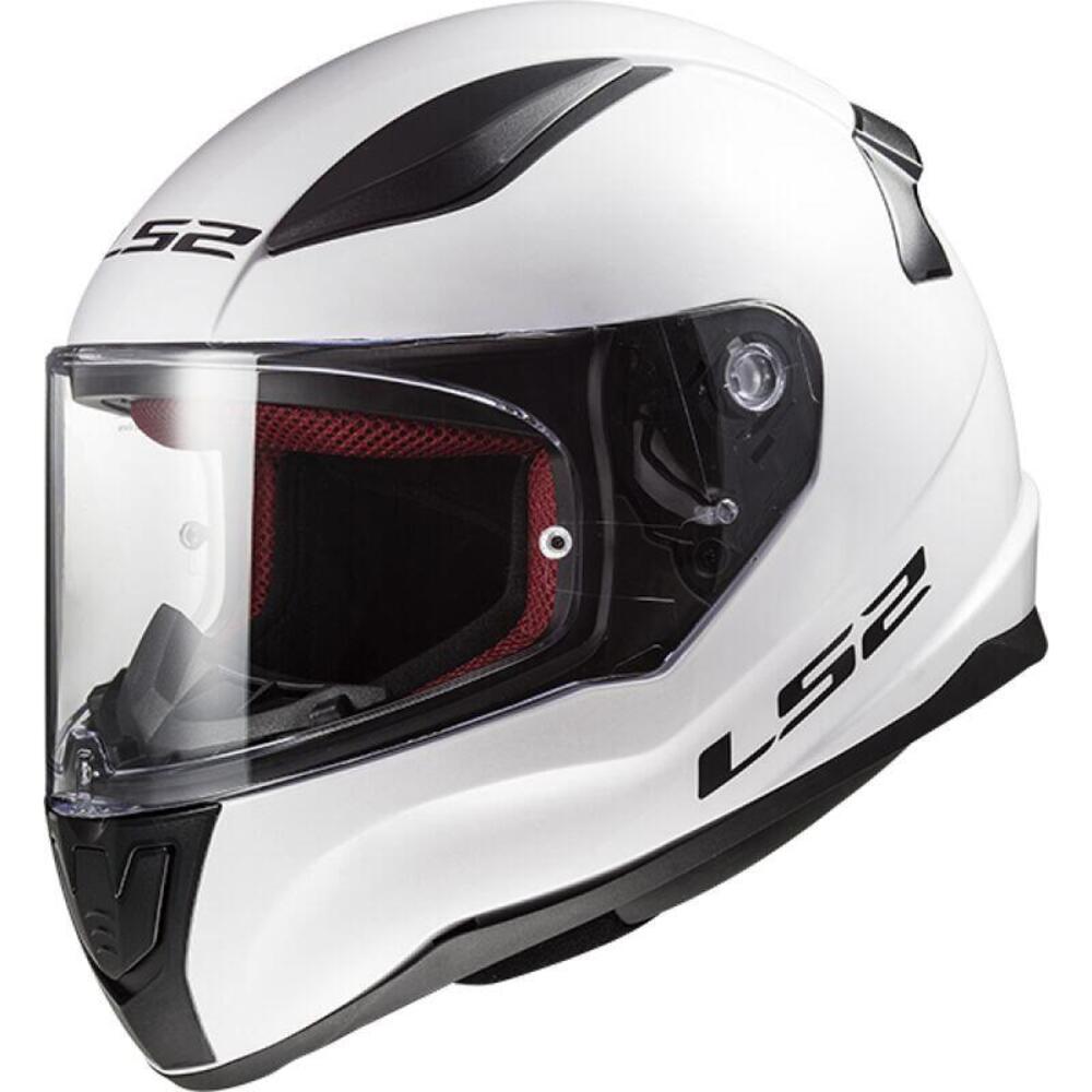 Casco integrale LS2 FF353 Rapid 2 Solid bianco