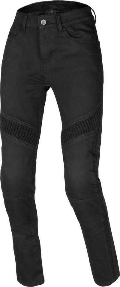 Pantaloni moto donna estivi Macna Countera Nero