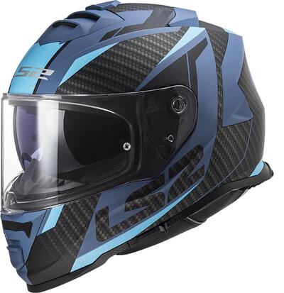 Casco integrale LS2 FF800 STORM II RACER Blu opaco