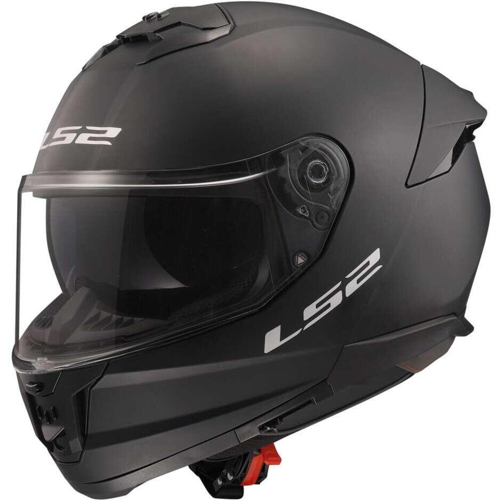Casco integrale LS2 FF808 Stream II Solid Nero Opa
