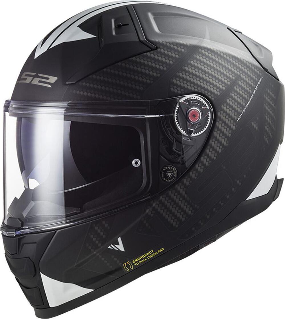 Casco integrale LS2 FF811 VECTOR II SPLITTER in fi