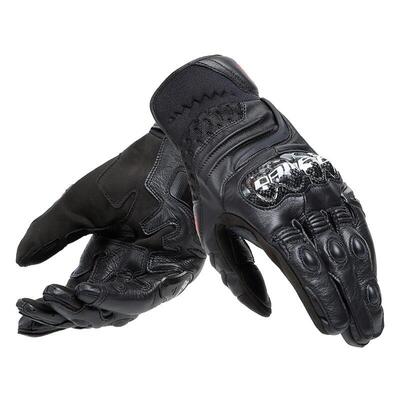 Guanti moto pelle Dainese Carbon 4 Short Nero