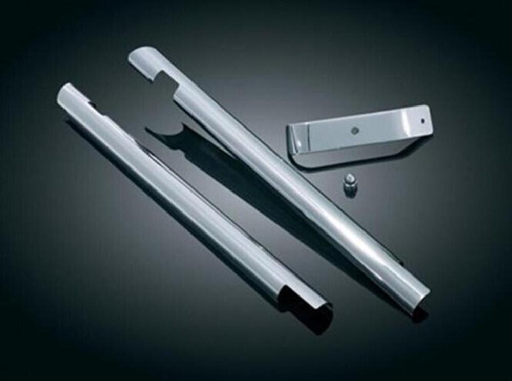 Coperchi tubi telaio anteriore Kuryakyn per Softai 