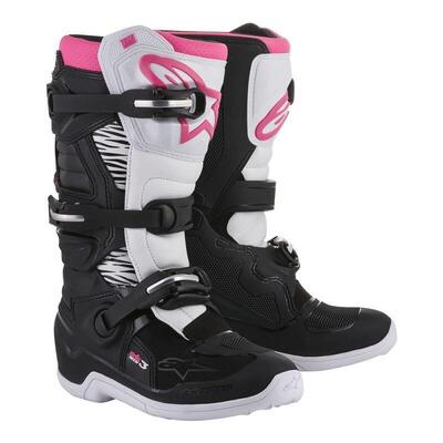 Stivali cross donna Alpinestars STELLA TECH 3 Nero