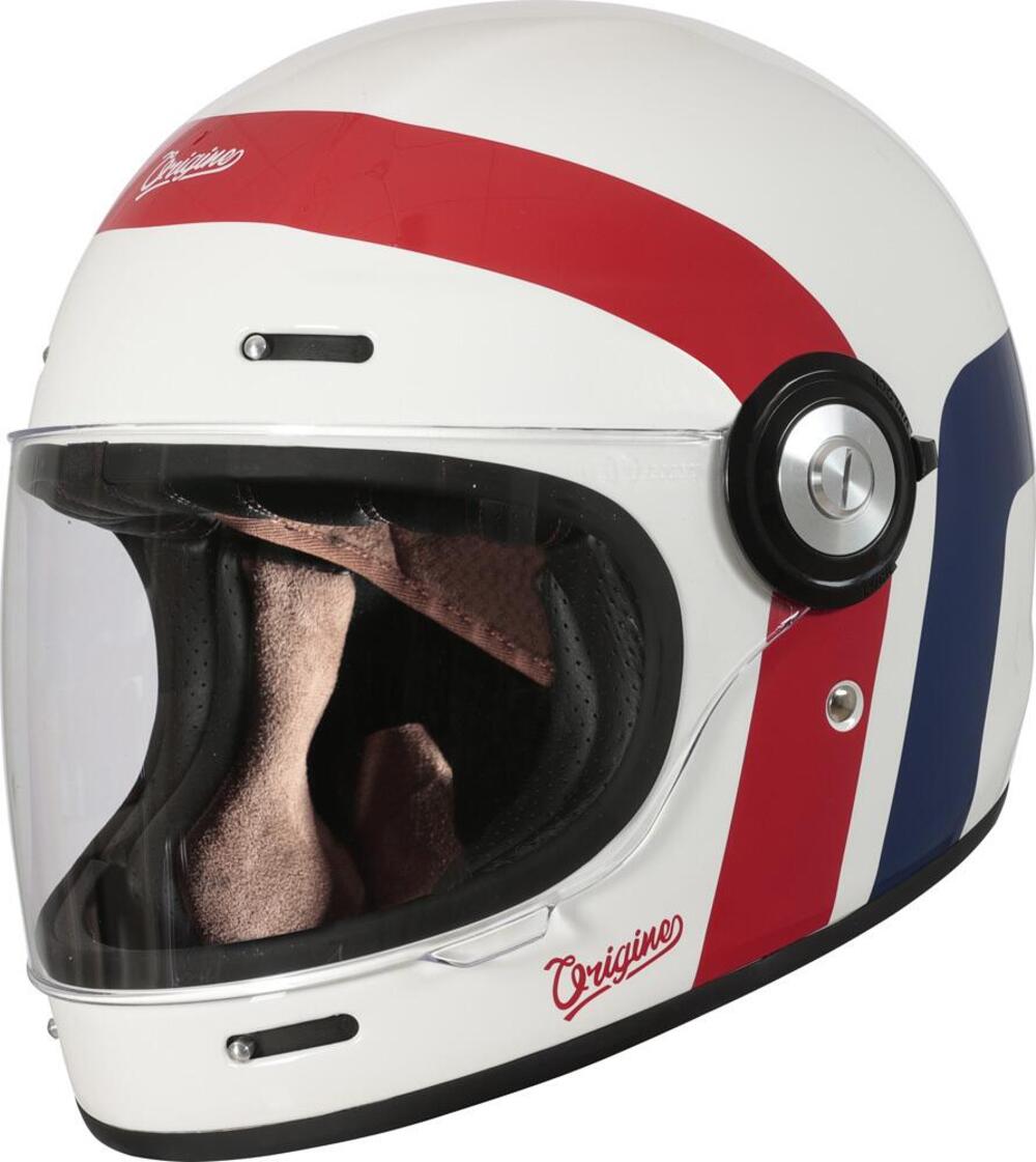 Casco integrale ORIGINE VEGA GREAT in fibra Rosso 