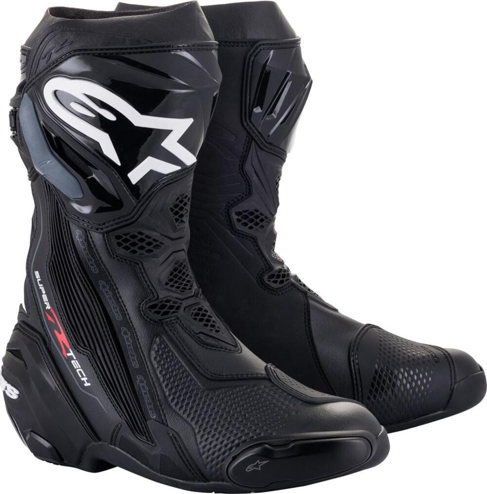 Stivali moto Alpinestars SUPERTECH R Nero
