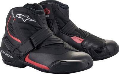 Scarpe moto Alpinestars SMX-1 R V2 Nero Rosso