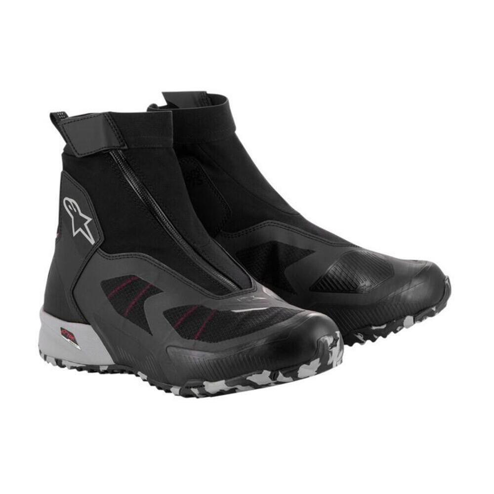 Scarpe moto Alpinestars CR-8 GORE-TEX Nero Grigio